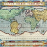 Carte du monde Typus Orbis Terrarum, 1584 Carte du monde Typus Orbis Terrarum, 1584
